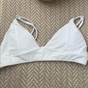 White Bikini Top